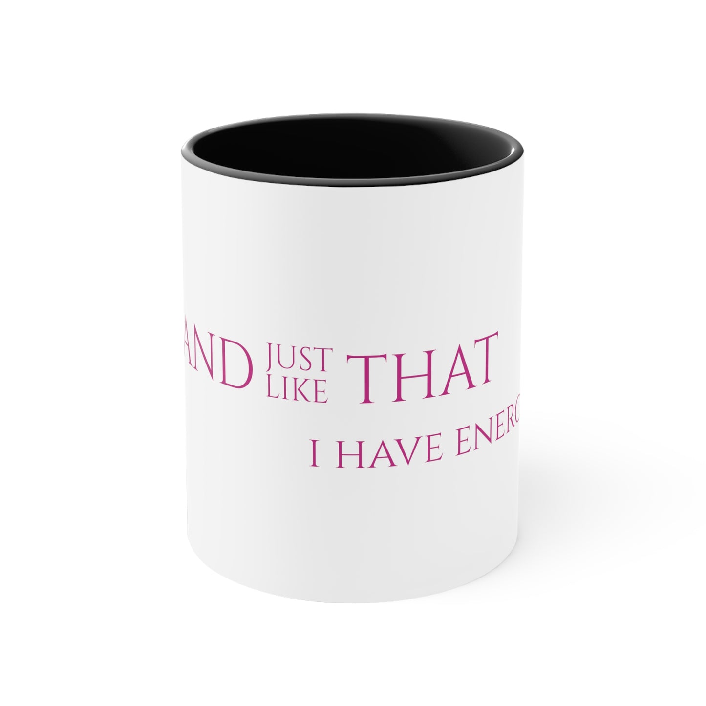 Sip Happens Collection- I Have Energy Accent Coffee Mug, 11oz
