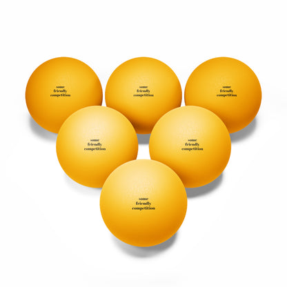 Ath"leisure" Collection- Friendly Competition Ping Pong Balls, 6 pcs