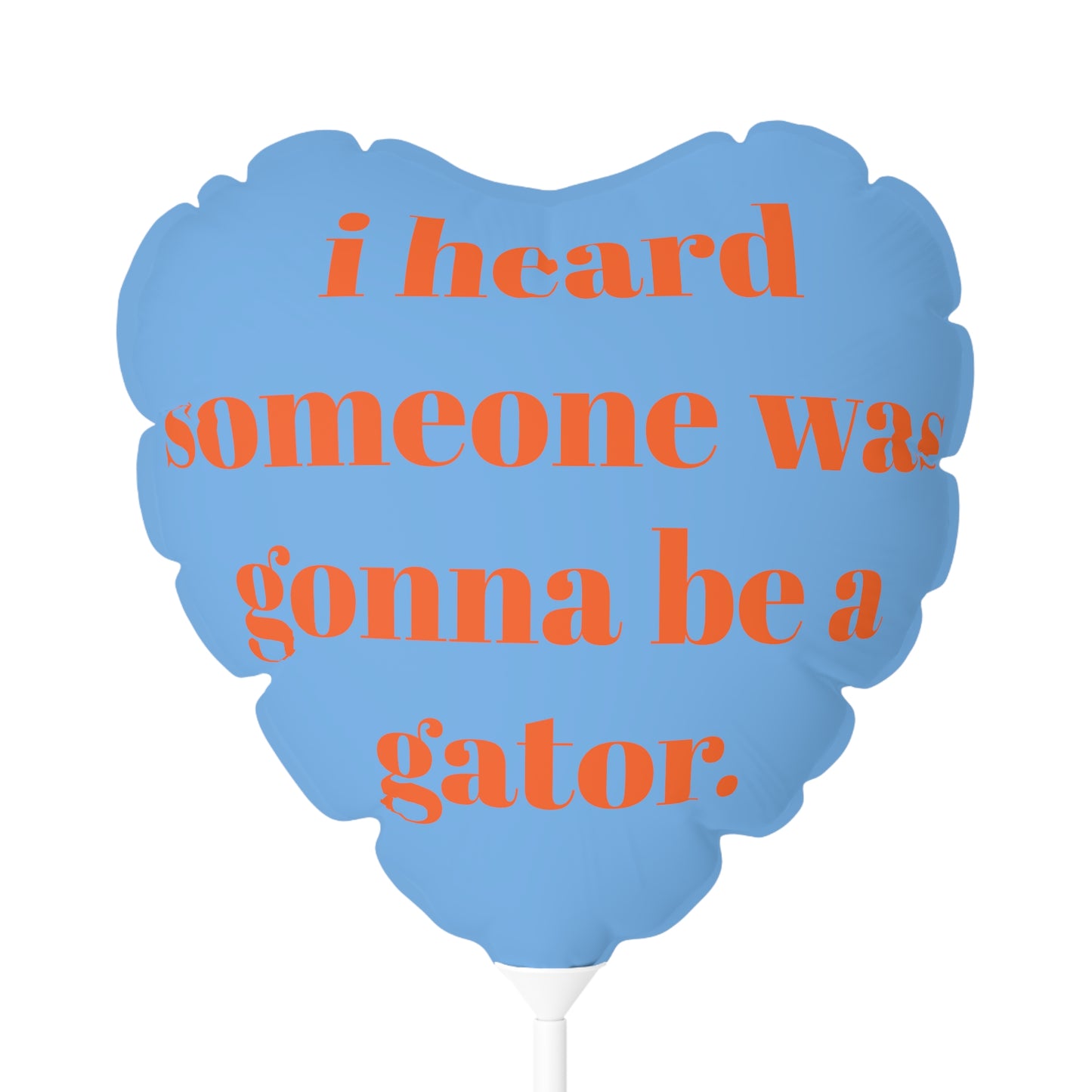 Always A Reason To Celebrate Collection- Gator Balloon (Round and Heart-shaped), 11"