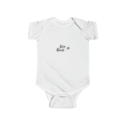 Peace Love Baby Collection- Bee Kind Infant Fine Jersey Bodysuit