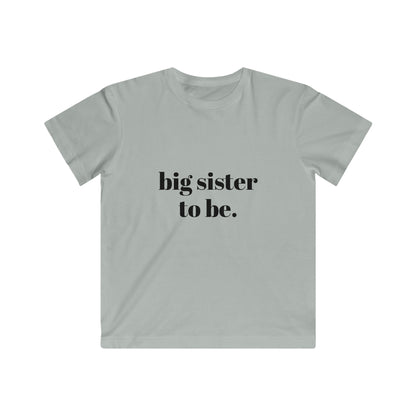 Sweet Tees Collection- Kids Big Sister To Be Fine Jersey Tee