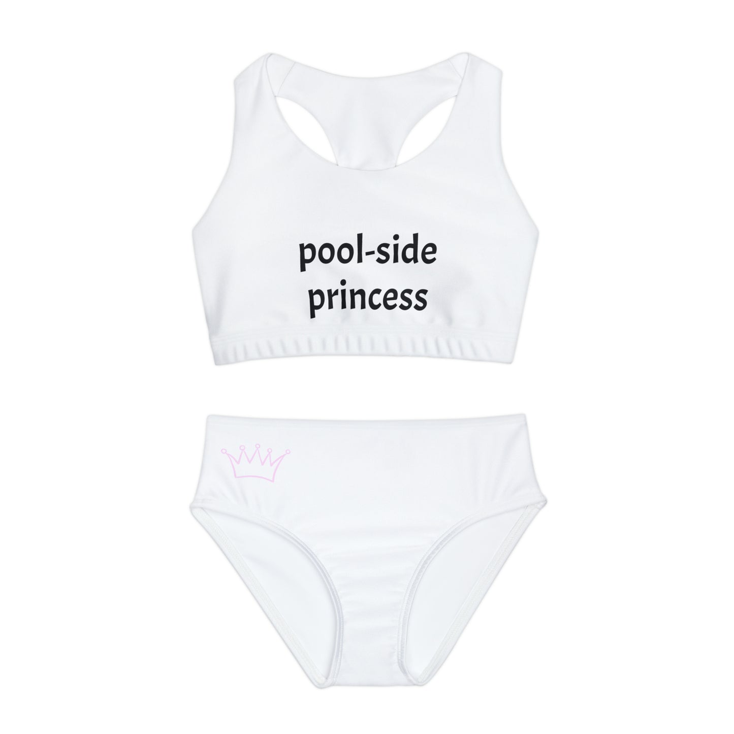 Vitamin Sea Collection- Pool-side Princess Girls Two Piece Swimsuit