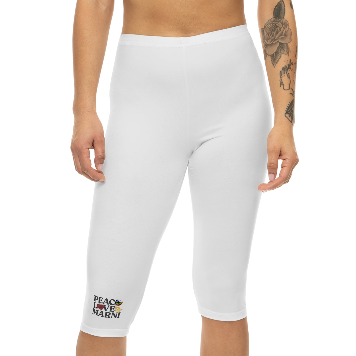 PLM Collection- PLM Logo Women’s Capri Leggings