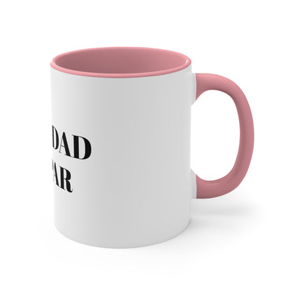 Sip Happens Collection- Best Dad Golf Accent Coffee Mug, 11oz