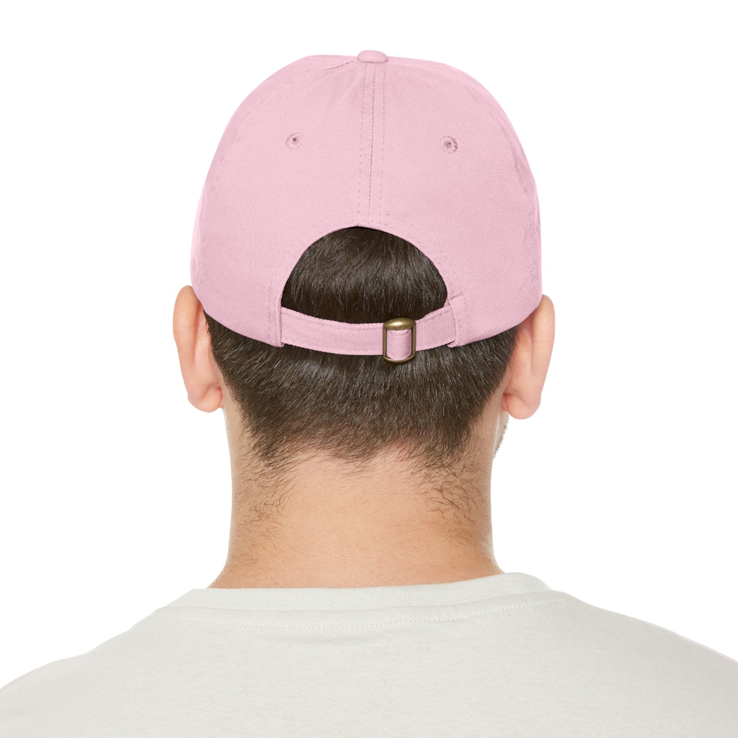 CAPtastic Collection- Judge Me When You're Perfect Dad Hat with Leather Patch (Round)