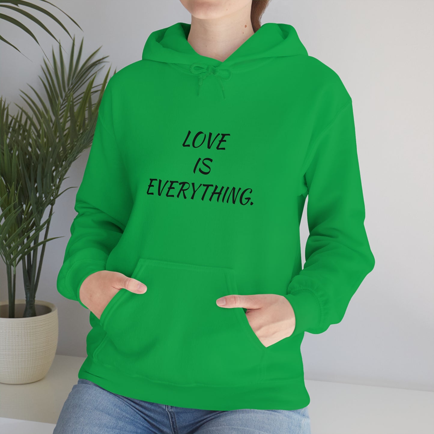 Cool, Calm and Cozy Collection- Love Is Everything Unisex Heavy Blend™ Hooded Sweatshirt