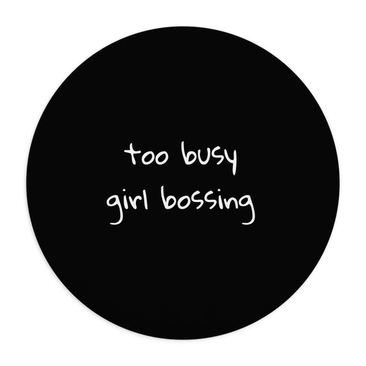 Girl Boss Office Essentials- Girl Boss Mouse Pad