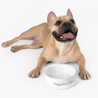 Stay Paws-itive Collection- Paws-itive Pet Bowl