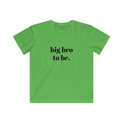 Sweet Tees Collection- Big Bro To Be Kids Fine Jersey Tee