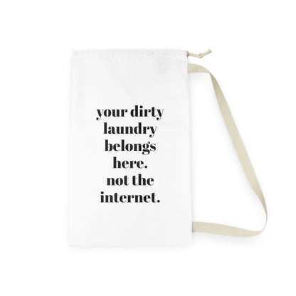 Bed, Bath and Beauty Collection- Dirty Laundry Bag