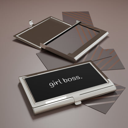 Girl Boss Office Essentials- Girl Boss Business Card Holder