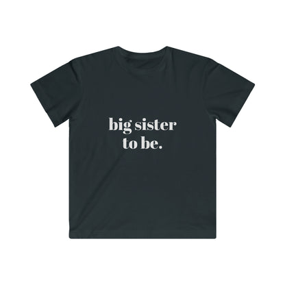 Sweet Tees Collection- Kids Big Sister To Be Fine Jersey Tee