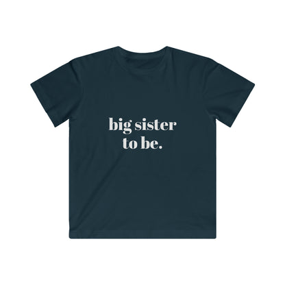Sweet Tees Collection- Kids Big Sister To Be Fine Jersey Tee