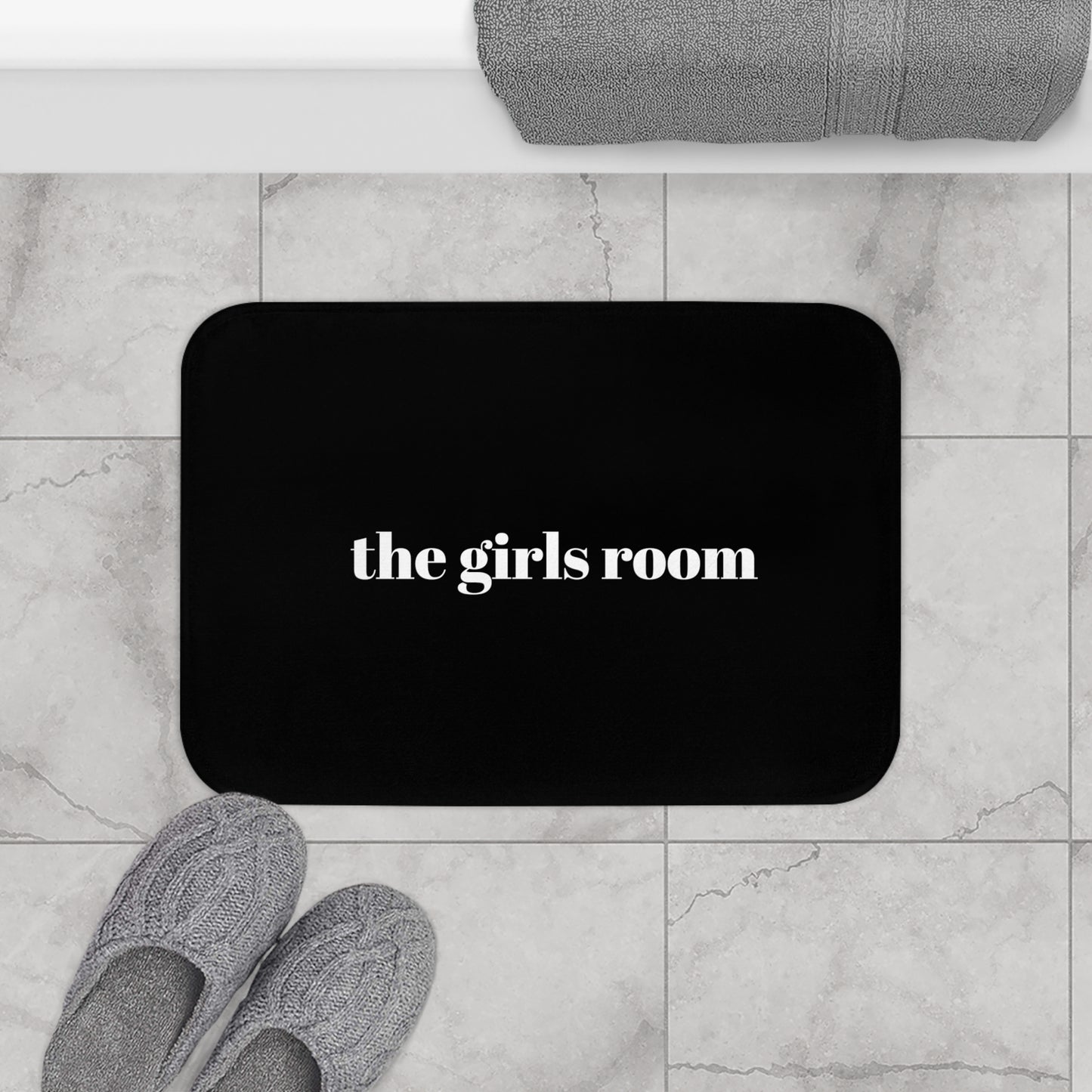 Bed, Bath and Beauty Collection- The Girls Room Bath Mat