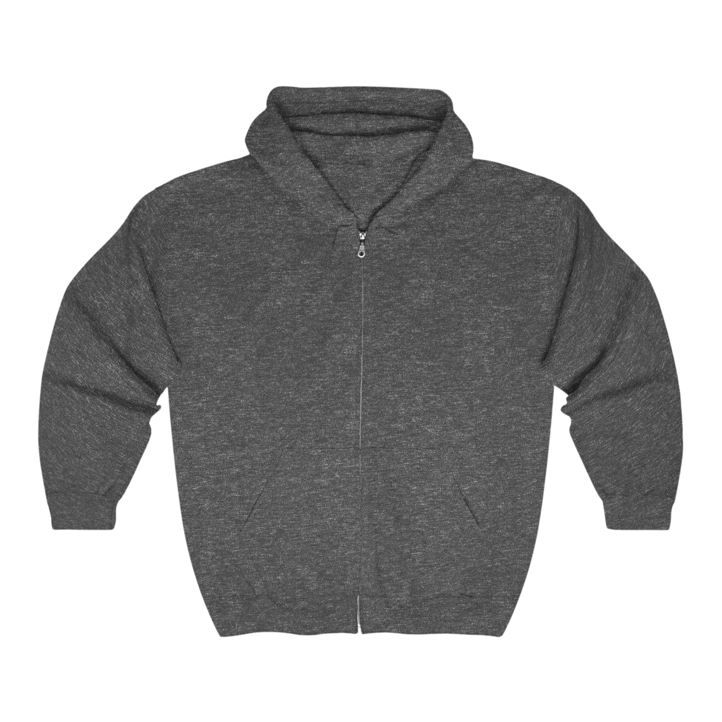 Cool, Calm and Cozy Collection- Trust Your Gut Unisex Heavy Blend™ Full Zip Hooded Sweatshirt