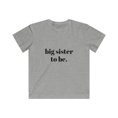 Sweet Tees Collection- Kids Big Sister To Be Fine Jersey Tee